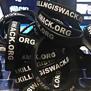 @killingiswack wristbands $5